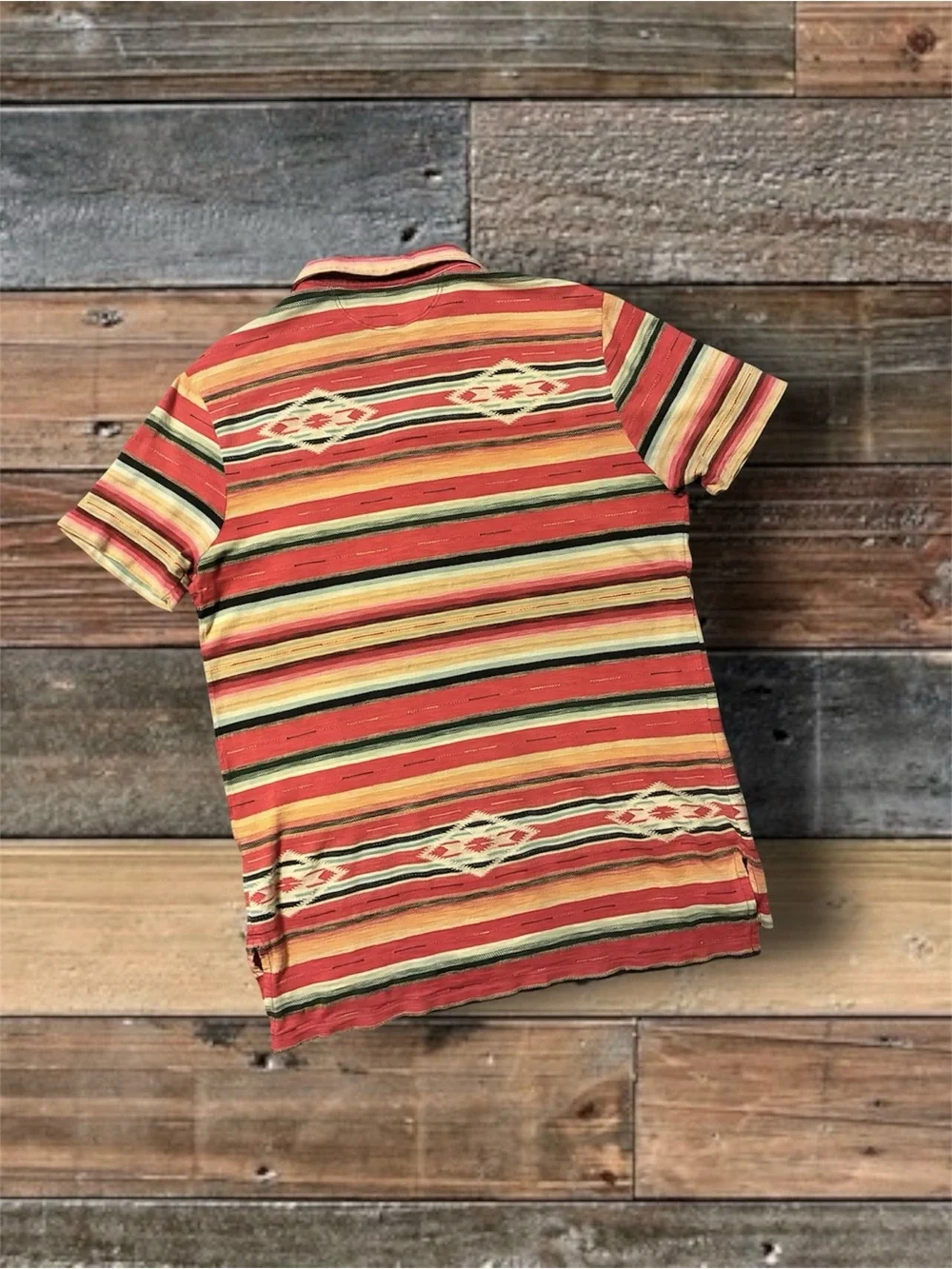 VTG. 90’S POLO RALPH LAUREN WESTERN POLO SHIRT- SIZE LARGE